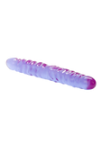 Veined Double Dong-Purple 12"